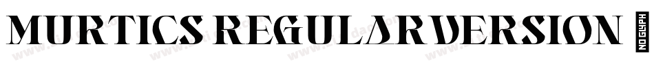 Murtics RegularVersion 001.000字体转换
